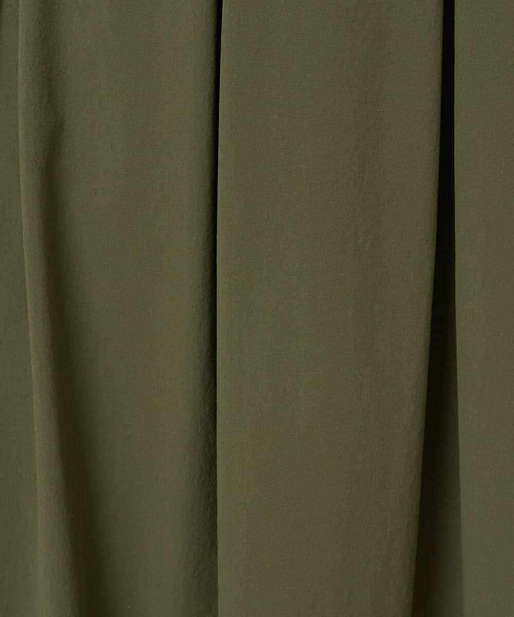 NHHJB82290 GIANNI LO GIUDICE(小さいサイズ)(メゾン ドゥ サンク) [日本製]ナイロンライトクロスストレッチスカート カーキ