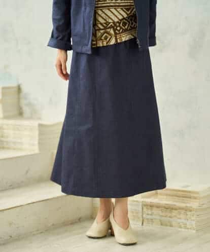 NHHJD14300 GIANNI LO GIUDICE(小さいサイズ) [セットアップ対応]デニムライクシャンブレースカート