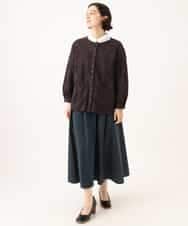 NHHJD16330 GIANNI LO GIUDICE(小さいサイズ)(メゾン ドゥ サンク) レジメンストライプスカート ベージュ