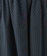 NHHJD16330 GIANNI LO GIUDICE(小さいサイズ)(メゾン ドゥ サンク) レジメンストライプスカート ベージュ