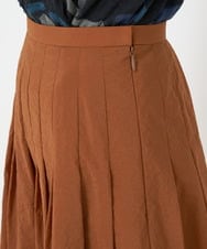 NHHJS01270 GIANNI LO GIUDICE(小さいサイズ)(メゾン ドゥ サンク) [日本製]ペーパークロスナイロンスカート オレンジブラウン