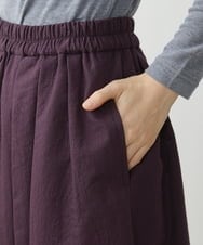 NHHJS20270 GIANNI LO GIUDICE(小さいサイズ)(メゾン ドゥ サンク) [セットアップ対応/洗える]ステッチドビースカート パープル