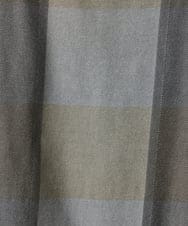 NHHJU21330 GIANNI LO GIUDICE(小さいサイズ)(メゾン ドゥ サンク) 先染めチェックギャバジンスカート ブラウン系