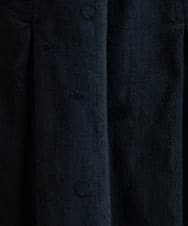 NHHJU81250 GIANNI LO GIUDICE(小さいサイズ)(メゾン ドゥ サンク) [セットアップ対応]スラブコットンドット刺繍タックギャザースカート アイボリー