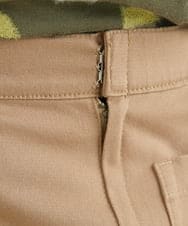 NHHLD60150 GIANNI LO GIUDICE(小さいサイズ)(メゾン ドゥ サンク) 【洗える】チノストレッチセミフレアスカート ベージュ