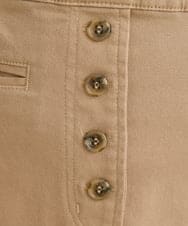 NHHLD60150 GIANNI LO GIUDICE(小さいサイズ)(メゾン ドゥ サンク) 【洗える】チノストレッチセミフレアスカート ベージュ