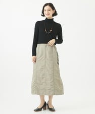 NHKAB12100 GIANNI LO GIUDICE(小さいサイズ)(メゾン ドゥ サンク) [日本製]リヨセルウールガーゼフライスカットソー グリーン
