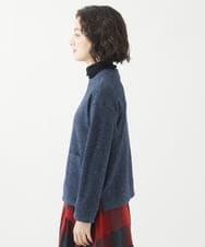 NHKAB40290 GIANNI LO GIUDICE(小さいサイズ)(メゾン ドゥ サンク) デニムライクジャージーカットソー ネイビー