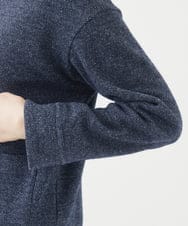 NHKAB40290 GIANNI LO GIUDICE(小さいサイズ)(メゾン ドゥ サンク) デニムライクジャージーカットソー ネイビー