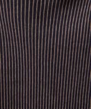 NHKAC83080 GIANNI LO GIUDICE(小さいサイズ)(メゾン ドゥ サンク) エアーコットンストライプハイネックカットソー ベージュ系