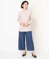 NHKAC93160 GIANNI LO GIUDICE(小さいサイズ)(メゾン ドゥ サンク) 更紗パイルジャカードプルオーバー ピンク