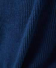 NHKAE20330 GIANNI LO GIUDICE(小さいサイズ)(メゾン ドゥ サンク) [セットアップ対応]コットンスラブインレーカットソー ネイビー