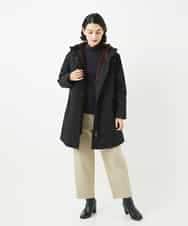 NHKAF85130 GIANNI LO GIUDICE(小さいサイズ)(メゾン ドゥ サンク) ミッププロッサムベア天ボーダー柄ハイネックカットソー ベージュ