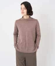 NHKAF89160 GIANNI LO GIUDICE(小さいサイズ)(メゾン ドゥ サンク) ドット柄プルオーバー ブラウン系