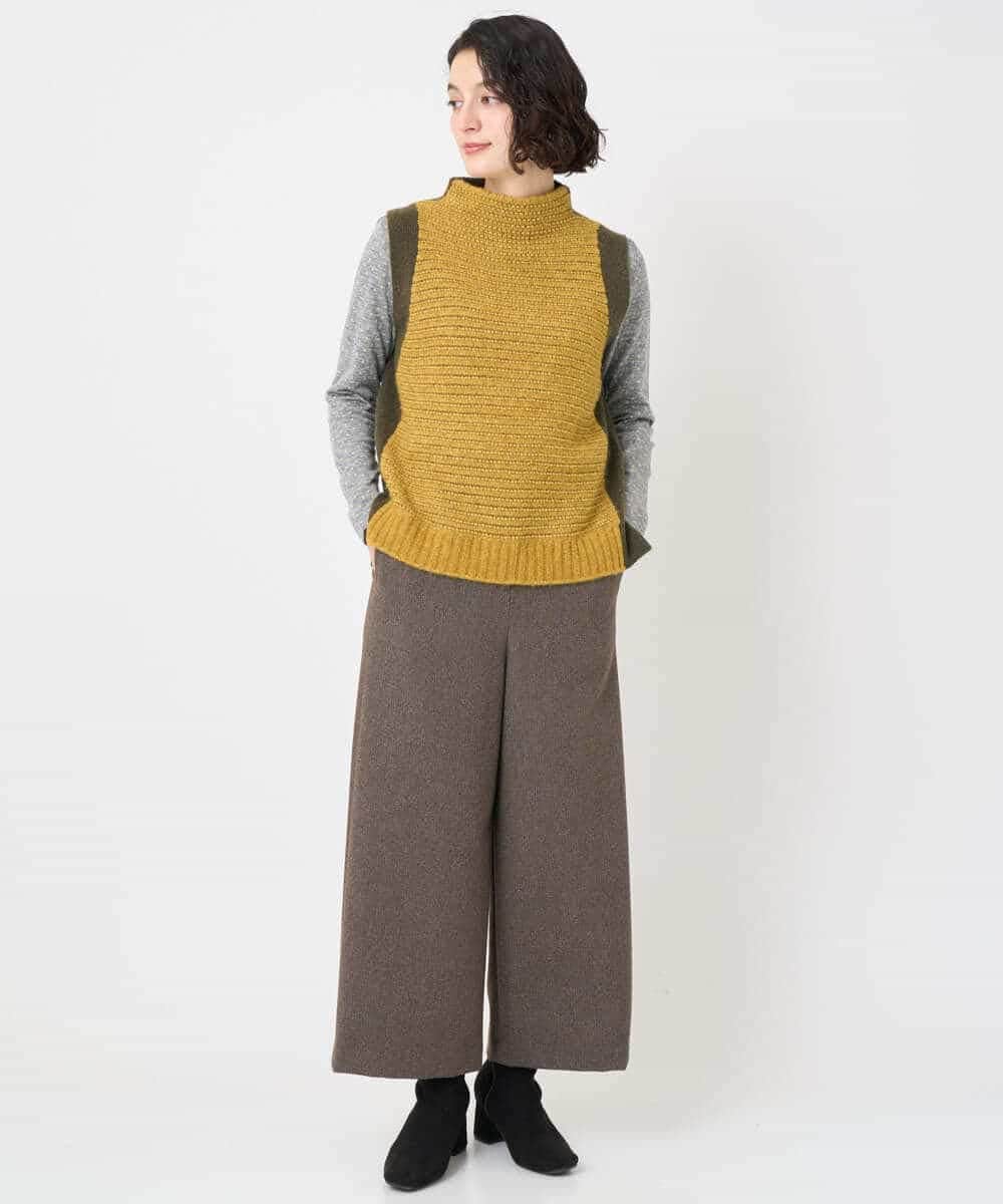 NHKAF89160 GIANNI LO GIUDICE(小さいサイズ)(メゾン ドゥ サンク) ドット柄プルオーバー ライトグレー系