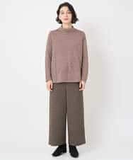 NHKAF89160 GIANNI LO GIUDICE(小さいサイズ)(メゾン ドゥ サンク) ドット柄プルオーバー ライトグレー系