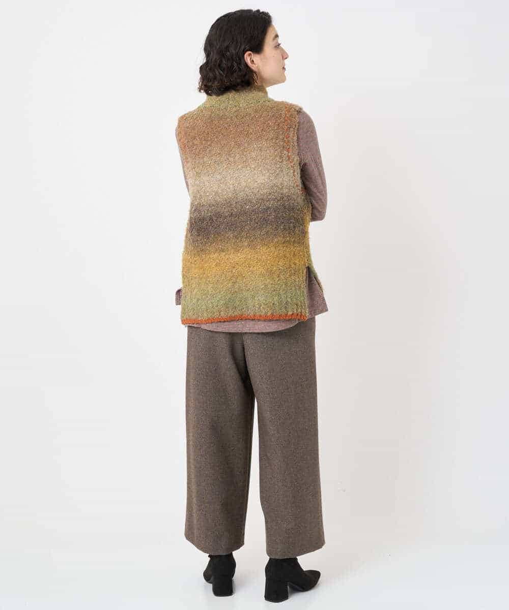 NHKAF89160 GIANNI LO GIUDICE(小さいサイズ)(メゾン ドゥ サンク) ドット柄プルオーバー ライトグレー系