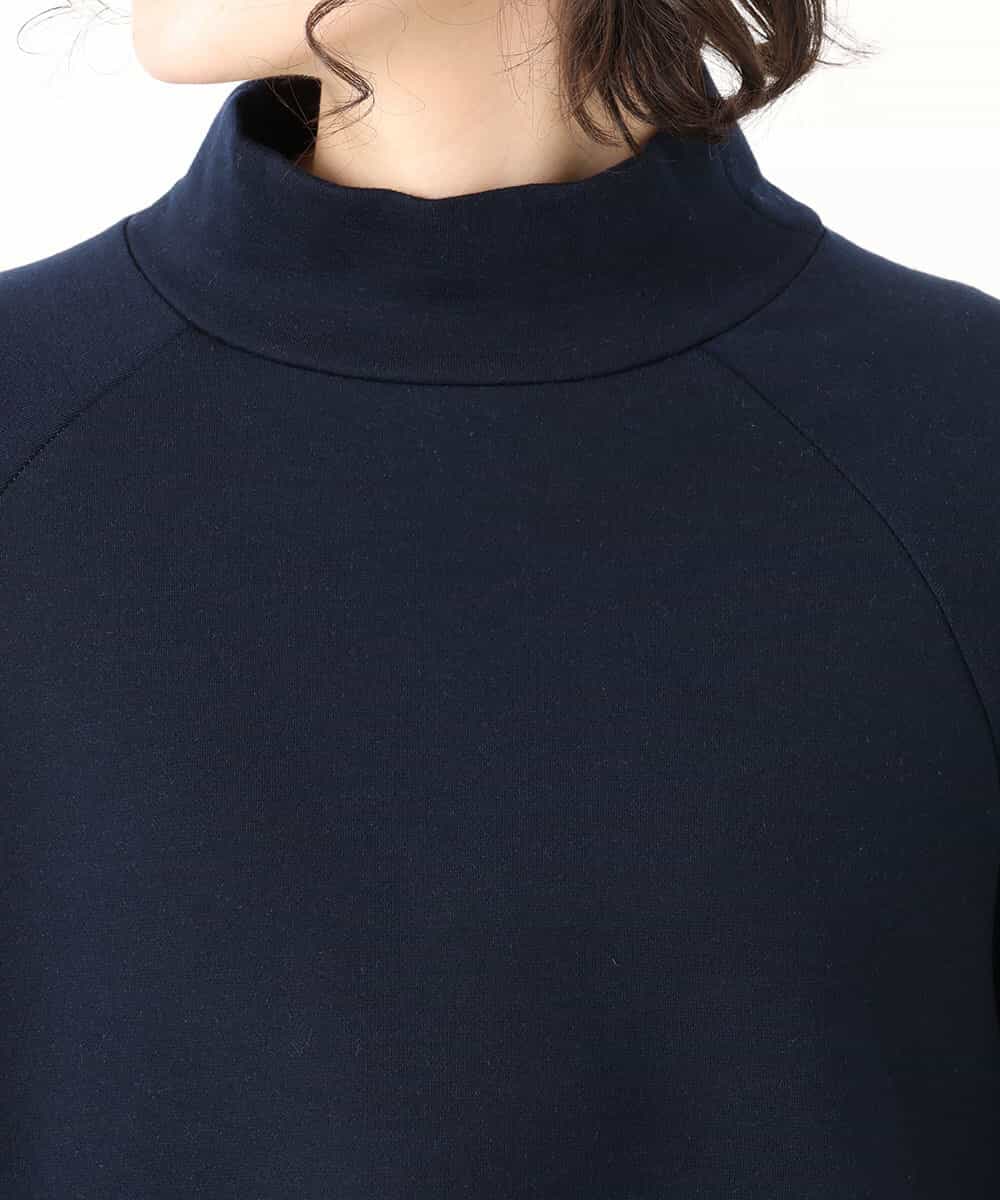 NHKAH39250 GIANNI LO GIUDICE(小さいサイズ)(メゾン ドゥ サンク) [日本製]ソフトストレッチダンボールプルオーバー ネイビー
