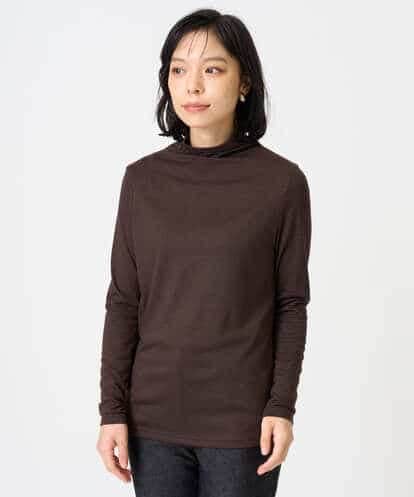 NHKAH40180 GIANNI LO GIUDICE(小さいサイズ) [日本製]ウールボトルネックカットソー