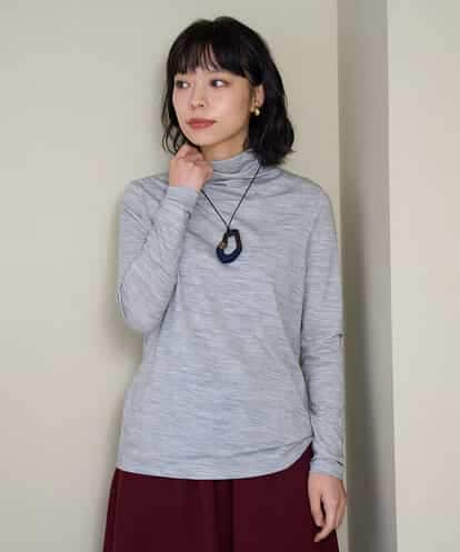 NHKAH40180 GIANNI LO GIUDICE(小さいサイズ) [日本製]ウールボトルネックカットソー