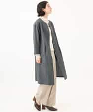 NHKAI80090 GIANNI LO GIUDICE(小さいサイズ)(メゾン ドゥ サンク) ナイロンチュールハイネックカットソー アイボリー