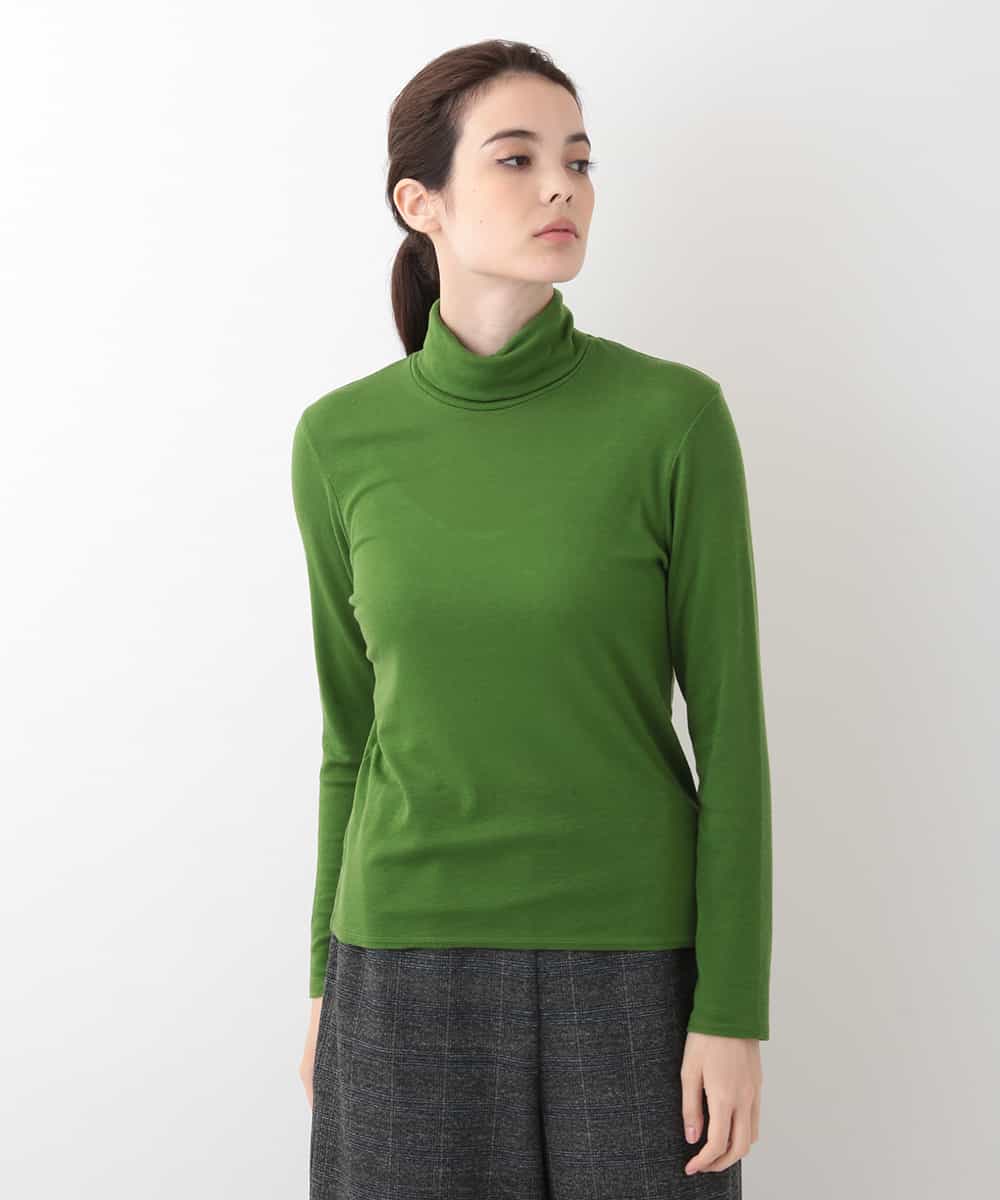 定番人気アイテム 抗菌加工 洗える ハイネックトップス カットソー Tシャツ Gianni Lo Giudice 小さいサイズ メゾン ドゥ サンク イトキンオンラインストア