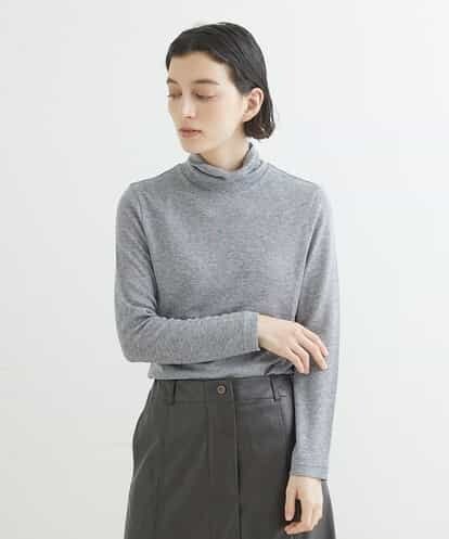 NHKAS15100 GIANNI LO GIUDICE(小さいサイズ) ［定番人気/日本製］リヨセルウールガーゼハイネックカットソー