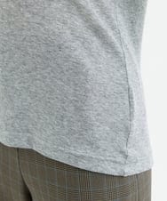 NHKAV15100 GIANNI LO GIUDICE(小さいサイズ)(メゾン ドゥ サンク) [定番人気/日本製]リヨセルウールガーゼフライスカットソー グレー