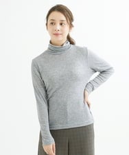 NHKAV15100 GIANNI LO GIUDICE(小さいサイズ)(メゾン ドゥ サンク) [定番人気/日本製]リヨセルウールガーゼフライスカットソー グレー
