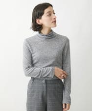NHKAV15100 GIANNI LO GIUDICE(小さいサイズ)(メゾン ドゥ サンク) [定番人気/日本製]リヨセルウールガーゼフライスカットソー グレー