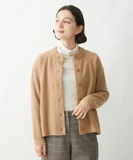 NHKAV15100 GIANNI LO GIUDICE(小さいサイズ)(メゾン ドゥ サンク) [定番人気/日本製]リヨセルウールガーゼフライスカットソー グレー