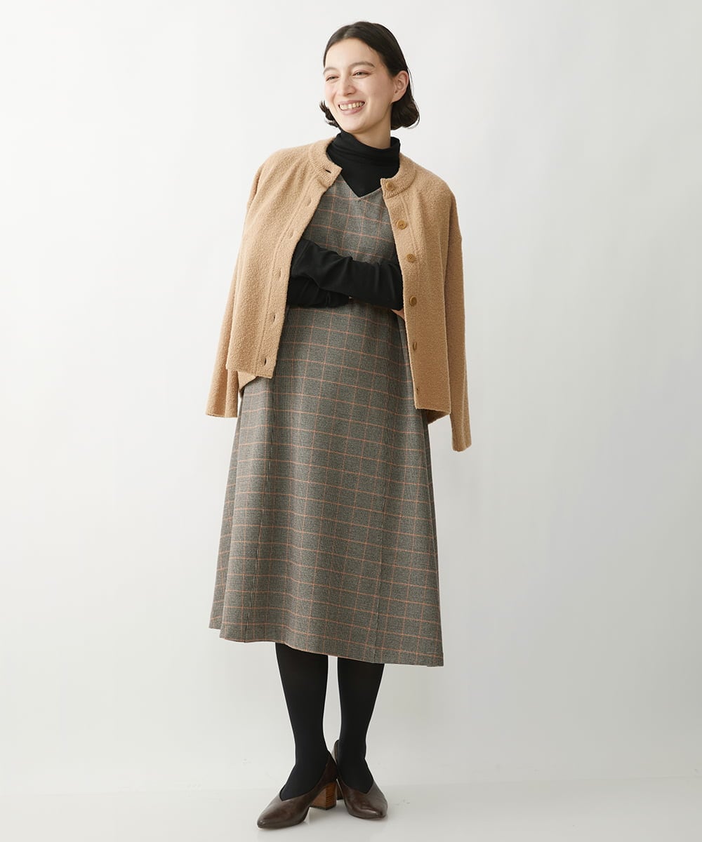 NHKAV15100 GIANNI LO GIUDICE(小さいサイズ)(メゾン ドゥ サンク) [定番人気/日本製]リヨセルウールガーゼフライスカットソー グレー