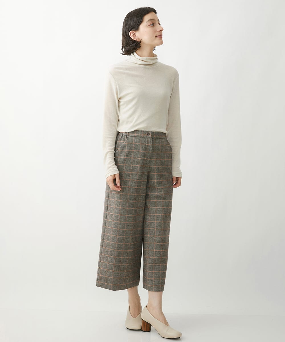 NHKAV15100 GIANNI LO GIUDICE(小さいサイズ)(メゾン ドゥ サンク) [定番人気/日本製]リヨセルウールガーゼフライスカットソー グレー