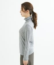 NHKAV15100 GIANNI LO GIUDICE(小さいサイズ)(メゾン ドゥ サンク) [定番人気/日本製]リヨセルウールガーゼフライスカットソー グレー