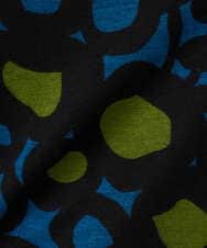 NHKCF51230 GIANNI LO GIUDICE(小さいサイズ)(メゾン ドゥ サンク) [日本製]テンセルリバードットプリントカットソー ブルー系