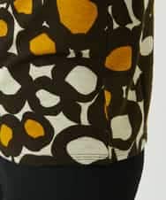 NHKCF51230 GIANNI LO GIUDICE(小さいサイズ)(メゾン ドゥ サンク) [日本製]テンセルリバードットプリントカットソー ベージュ系