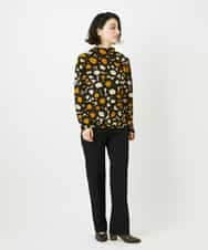 NHKCF51230 GIANNI LO GIUDICE(小さいサイズ)(メゾン ドゥ サンク) [日本製]テンセルリバードットプリントカットソー ベージュ系