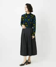 NHKCF51230 GIANNI LO GIUDICE(小さいサイズ)(メゾン ドゥ サンク) [日本製]テンセルリバードットプリントカットソー ベージュ系