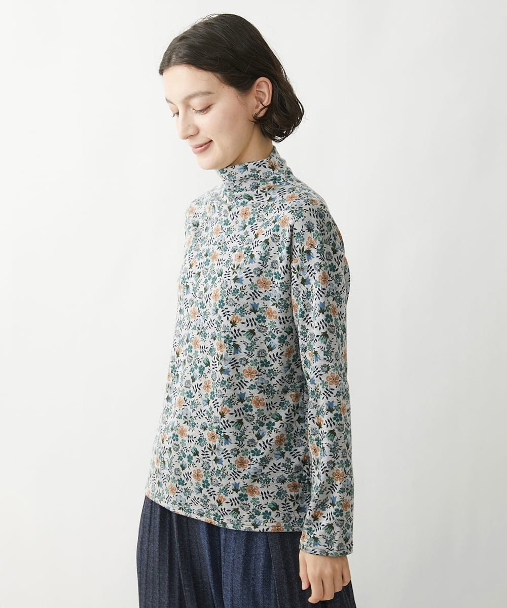 LIBERTYプリントショート丈カットソー(EDENHAM)(カットソー・T LIBERTYプリントショート丈カットソー(EDENHAM)(カットソー・T