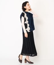 NHKEB41130 GIANNI LO GIUDICE(小さいサイズ)(メゾン ドゥ サンク) [日本製]シアーストレッチフライスカットソー アイボリー