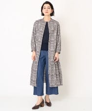 NHKEB41130 GIANNI LO GIUDICE(小さいサイズ)(メゾン ドゥ サンク) [日本製]シアーストレッチフライスカットソー アイボリー