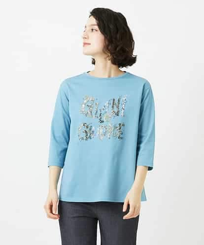 NHKED10200 GIANNI LO GIUDICE(小さいサイズ) [日本製]ハイゲージ天竺ロゴカットソー