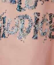 NHKED10200 GIANNI LO GIUDICE(小さいサイズ)(メゾン ドゥ サンク) [日本製]ハイゲージ天竺ロゴカットソー ライトブルー