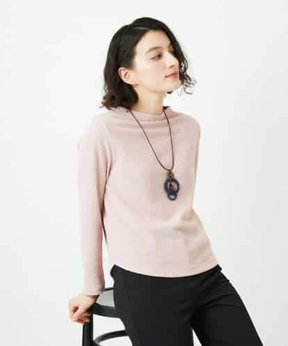 NHKED12160 GIANNI LO GIUDICE(小さいサイズ) [日本製]ジャガード織りカットソー