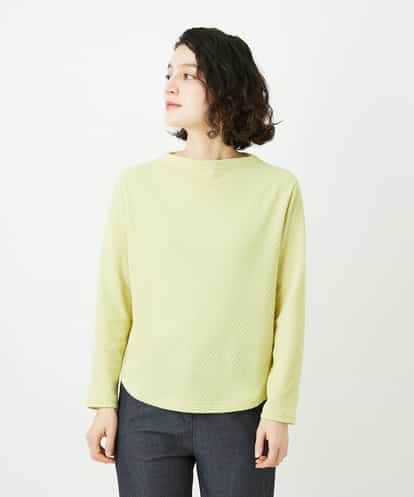 NHKED12160 GIANNI LO GIUDICE(小さいサイズ) [日本製]ジャガード織りカットソー