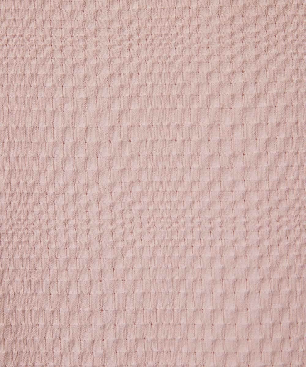 NHKED12160 GIANNI LO GIUDICE(小さいサイズ)(メゾン ドゥ サンク) [日本製]ジャガード織りカットソー ライトイエロー