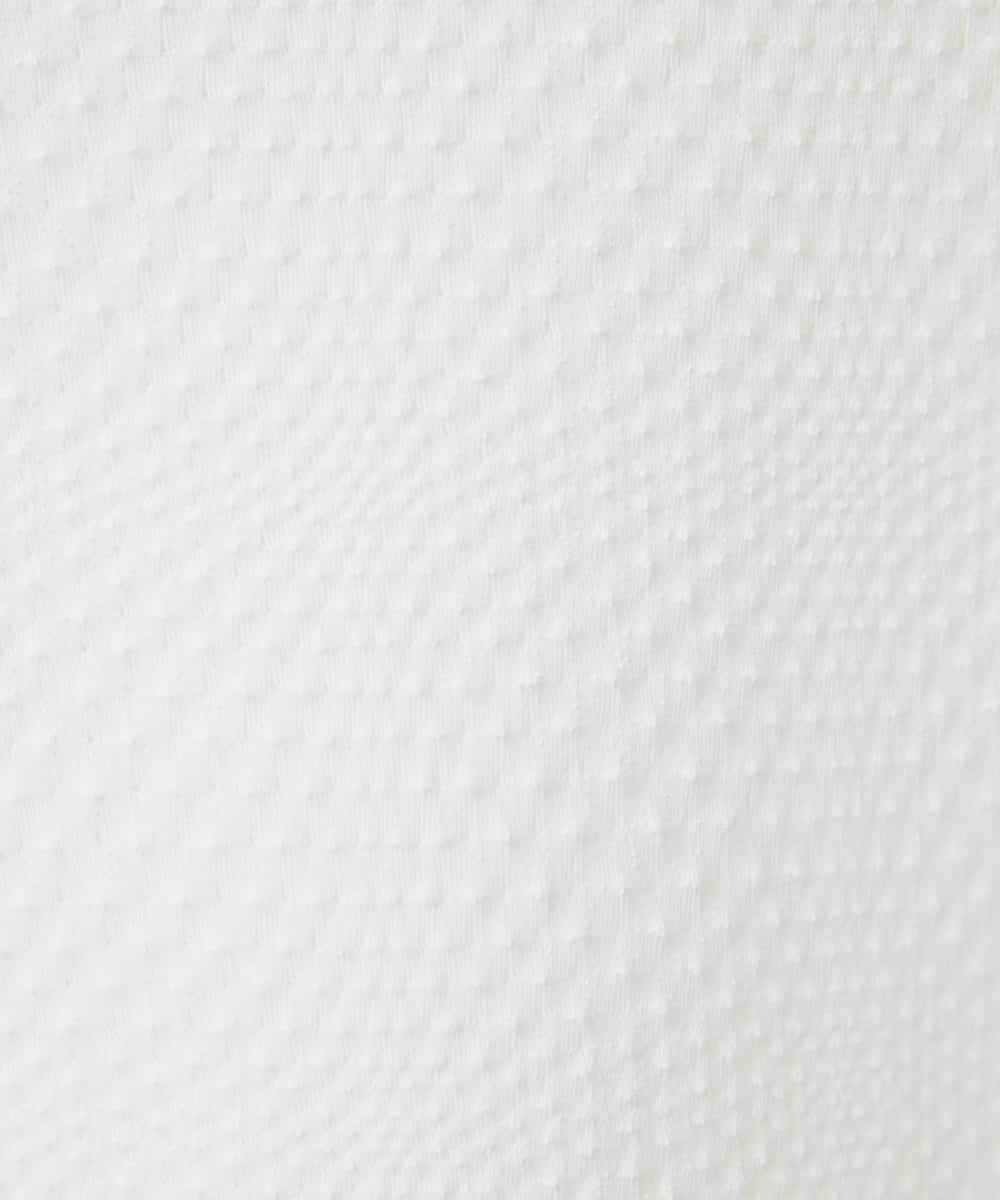 NHKED12160 GIANNI LO GIUDICE(小さいサイズ)(メゾン ドゥ サンク) [日本製]ジャガード織りカットソー ライトイエロー