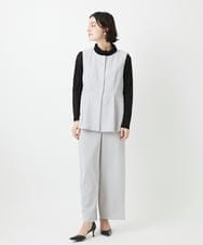 NHKEF81110 GIANNI LO GIUDICE(小さいサイズ)(メゾン ドゥ サンク) [新色追加/日本製]コットンチュールハイネックプルオーバー グレージュ