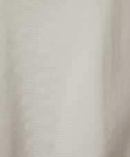 NHKEF82085 GIANNI LO GIUDICE(小さいサイズ)(メゾン ドゥ サンク) [日本製]コットンチュールノースリーブカットソー ライトグレー