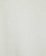 NHKEF82085 GIANNI LO GIUDICE(小さいサイズ)(メゾン ドゥ サンク) [日本製]コットンチュールノースリーブカットソー ライトグレー